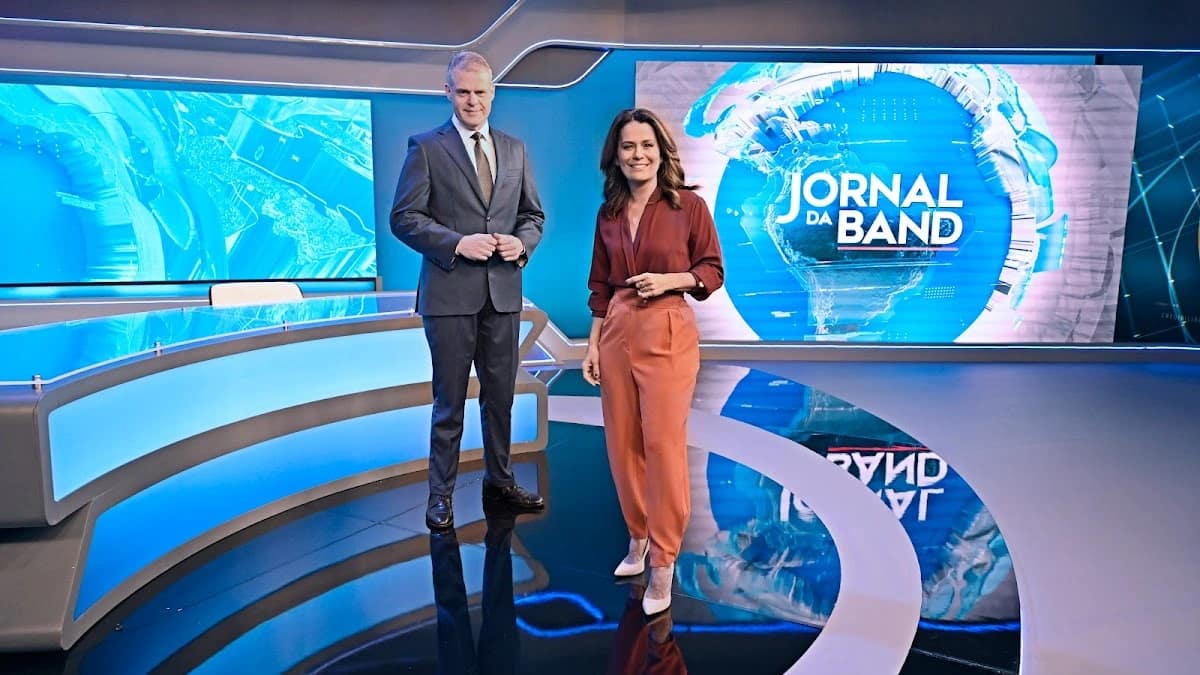 Jornal da Band bate recorde de audiência pelo segundo dia consecutivo e lidera sobre o SBT